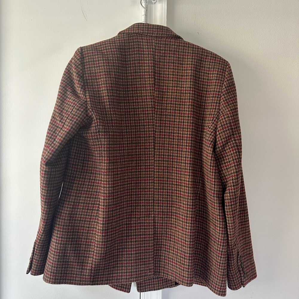 NWT SEZANE CHRISTIE HOUNDSTOOTH JACKET ❤️🤎 SIZE FR38/US6 - Picture 11 of 11